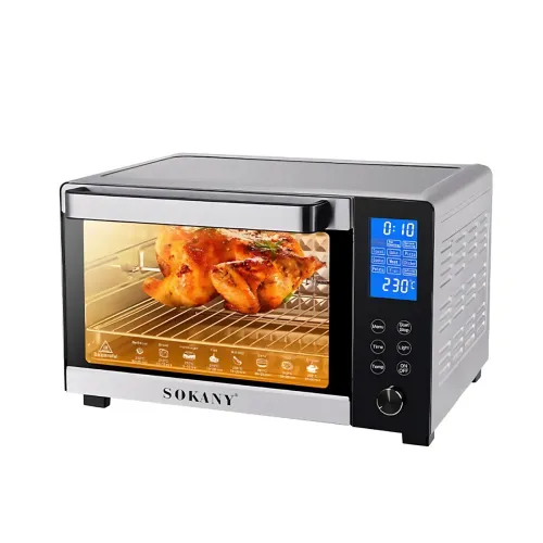 Электрическая настольная духовка Sokany SK-10009, 35 л, 1500 Вт, конвекция, гриль, таймер, белый - фото 2