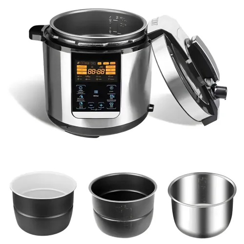 Мультиварка-скороварка Sokany SK-07055, 7 л, 15 програм, 1000 Вт, антипригарна чаша, підігрівання, таймер - фото 4