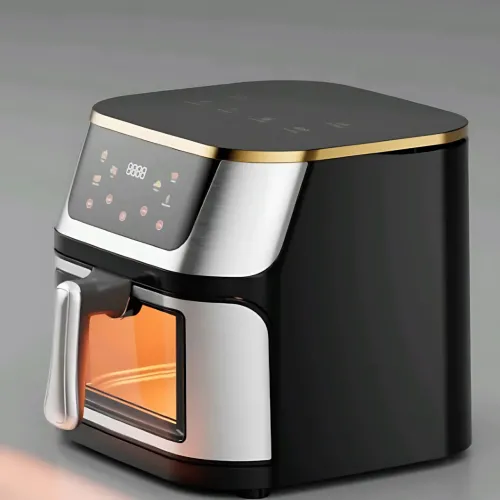 Аэрофритюрница Top Kitchen TK 00247, 4200 Вт, 10 л, мультигриль без масла, 6 программ, сенсорное управление - фото 4