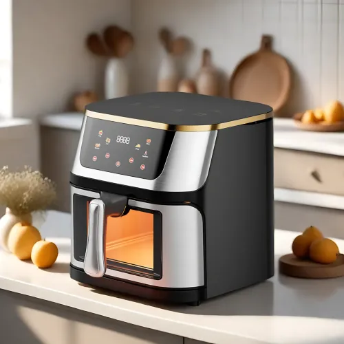 Аэрофритюрница Top Kitchen TK 00247, 4200 Вт, 10 л, мультигриль без масла, 6 программ, сенсорное управление - фото 16