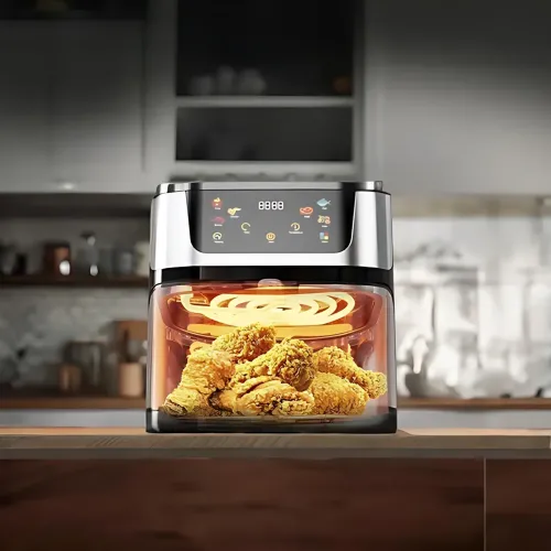 Аэрофритюрница Top Kitchen TK 00247, 4200 Вт, 10 л, мультигриль без масла, 6 программ, сенсорное управление - фото 12