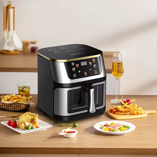 Аэрофритюрница Top Kitchen TK 00247, 4200 Вт, 10 л, мультигриль без масла, 6 программ, сенсорное управление - фото 18