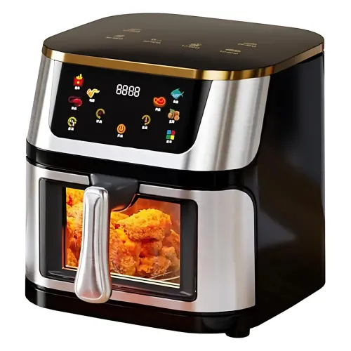 Аэрофритюрница Top Kitchen TK 00247, 4200 Вт, 10 л, мультигриль без масла, 6 программ, сенсорное управление - фото 2