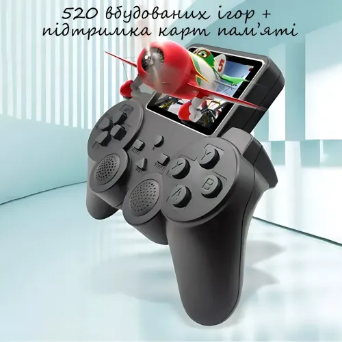 Портативная игровая приставка S10,  2,4″ экран, 520 встроенных игр, ТВ-выход, поддержка карт до 64 ГБ - фото 8