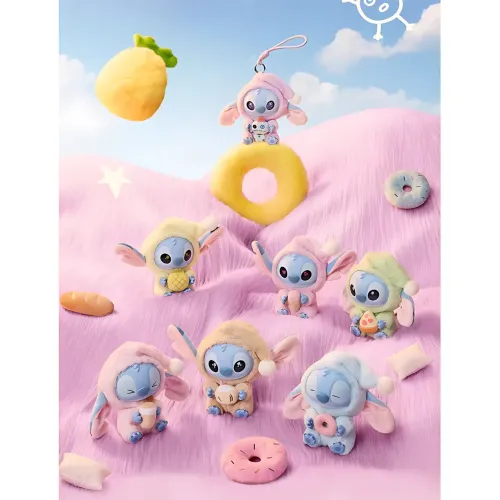 Фигурка-брелок Стич Labubu 15 см, мягкая игрушка-сюрприз, рандомный цвет, 1 из 7 вариантов - фото 2