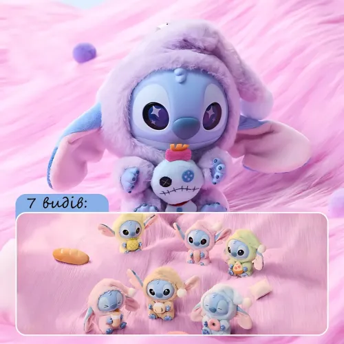 Фигурка-брелок Стич Labubu 15 см, мягкая игрушка-сюрприз, рандомный цвет, 1 из 7 вариантов - фото 10