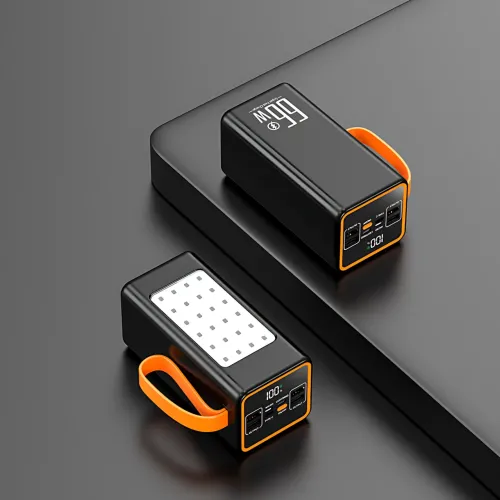 Hoco JA88A Power Bank 100000mAh, павербанк с быстрой зарядкой PD66W+QC3.0, фонариком и 4 USB-портами - фото 9