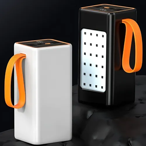 Hoco JA88A Power Bank 100000mAh, павербанк с быстрой зарядкой PD66W+QC3.0, фонариком и 4 USB-портами - фото 4