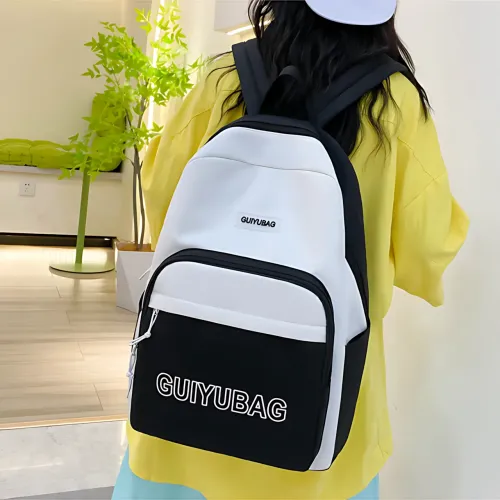 Набор 4 в 1 школьный рюкзак GUIYUBAG MFG-2-613, рюкзак + сумка + клатч + пенал Красный - фото 10