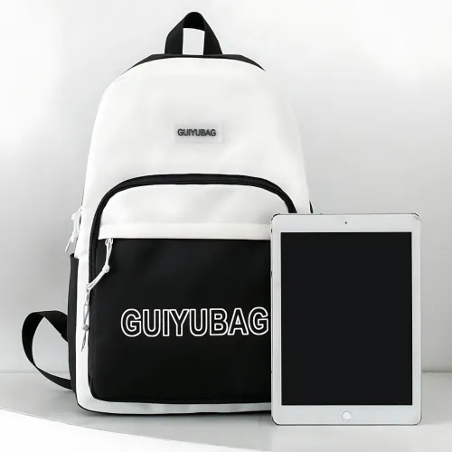 Набор 4 в 1 школьный рюкзак GUIYUBAG MFG-2-613, рюкзак + сумка + клатч + пенал Красный - фото 6