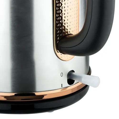 Електричний чайник Domotec MS-7849, неіржавка сталь, 1,7 л, 2200 Вт, з термометром і автовимкненням - фото 7