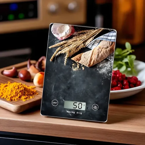 Кухонные весы Domotec R10004 до 5 кг, электронные весы с LCD-дисплеем, функцией тарирования, влагозащитой - фото 7