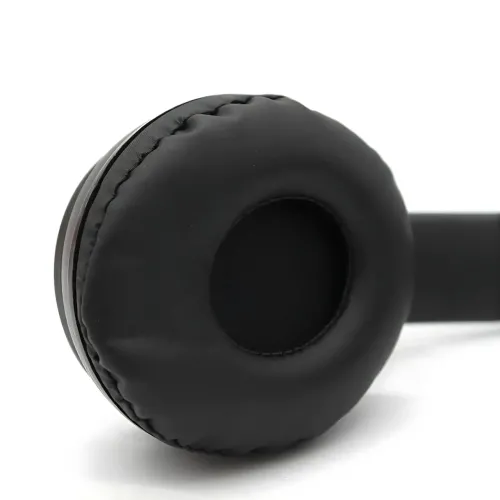 Беспроводные Bluetooth-наушники MDR P47 с микрофоном, шумоподавлением, FM-радио, microSD, складная конструкция - фото 3
