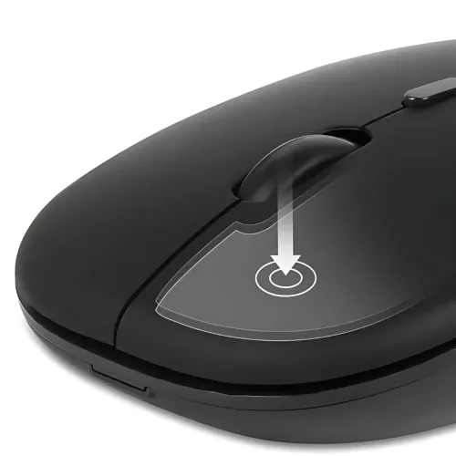 Бездротова клавіатура та миша 9212-BT Bluetooth, акумуляторна клавіатура 79 клавіш + оптична миша - фото 3