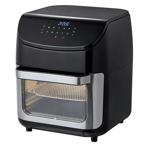 Аэрофритюрница Hoffmans HM-782, 15 л, 2400 Вт, с LED-дисплеем, конвекцией, грилем и запеканием, мультипечь - фото 2