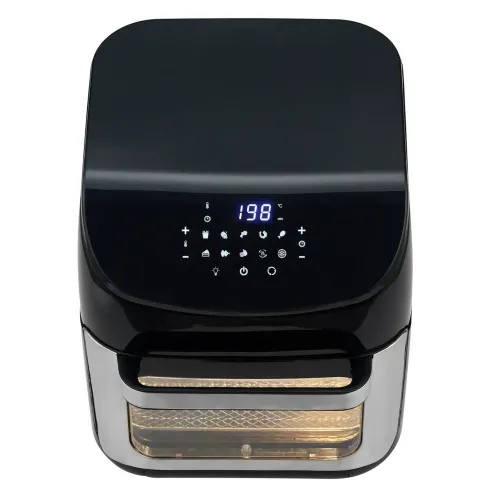 Аэрофритюрница Hoffmans HM-782, 15 л, 2400 Вт, с LED-дисплеем, конвекцией, грилем и запеканием, мультипечь - фото 3