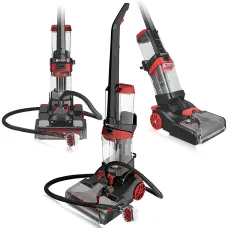 Пылесос 3в1 Hoffmans HM-8807, 1200 Вт, сухая и влажная уборка, воздуходувка, контейнер 2.5 л, фильтр AirClean Красный
