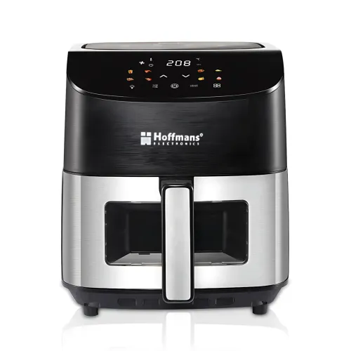 Аэрофритюрница Hoffmans HM-785 8 л, 2000 Вт, сенсорный LCD экран, 10 программ, гриль, конвекция, таймер - фото 2