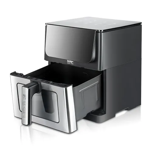 Аэрогриль Air Fryer RAF R.5290, 8 л, 1800 Вт, цифровое управление, LED-дисплей, 360° конвекция, гриль - фото 4