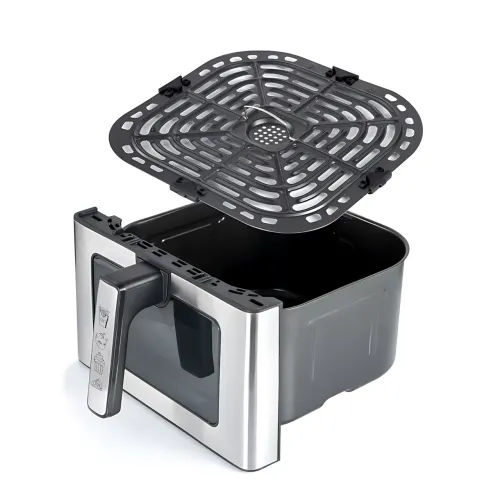 Аэрогриль Air Fryer RAF R.5290, 8 л, 1800 Вт, цифровое управление, LED-дисплей, 360° конвекция, гриль - фото 5