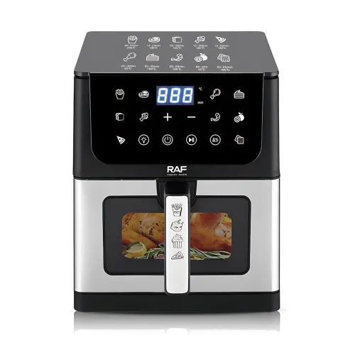 Аэрогриль Air Fryer RAF R.5290, 8 л, 1800 Вт, цифровое управление, LED-дисплей, 360° конвекция, гриль - фото 2