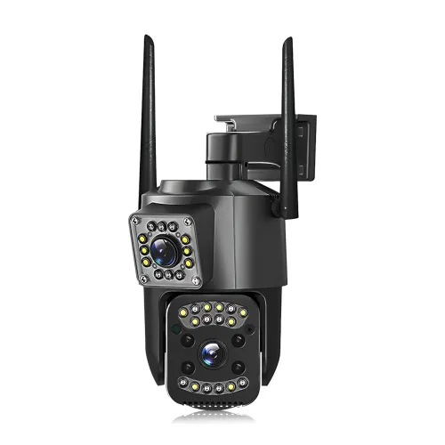 Уличная IP-камера видеонаблюдения SC03 V380pro, 4G SIM, поворотная 360°, датчик движения, дуплекс - фото 2