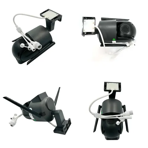 Уличная IP-камера видеонаблюдения SC03 V380pro, 4G SIM, поворотная 360°, датчик движения, дуплекс - фото 3