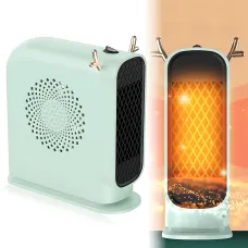 Портативный настольный мини-обогреватель Antler Design 500 Вт, до 20 м², от сети 220V, с защитой от перегрева