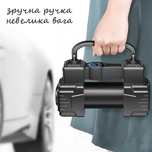 Автомобильный компрессор Air Pump AND XL-1025, 12В, 150 PSI, LED-фонарь, манометр - фото 9