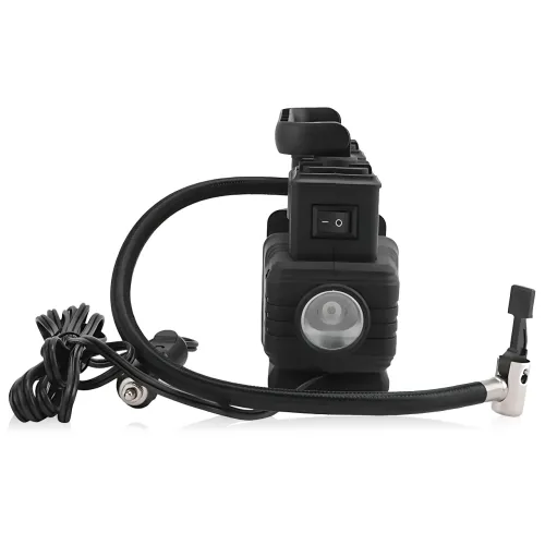 Автомобильный компрессор Air Pump AND XL-1025, 12В, 150 PSI, LED-фонарь, манометр - фото 3