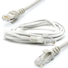 Патч корд LAN RJ-45 UTP Cat.5e, 10 м, интернет-кабель 13525, для роутеров, модемов, ПК