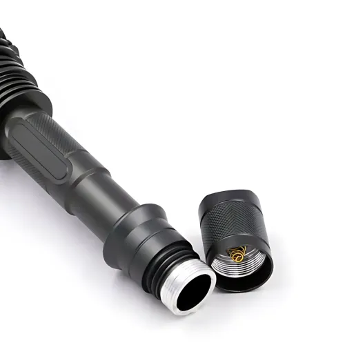 Тактический подствольный фонарик Police BL-Q2800-T6, 158000W, аккумуляторный, с влагозащитой, креплением - фото 3