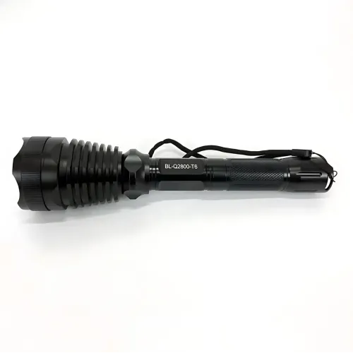 Тактический подствольный фонарик Police BL-Q2800-T6, 158000W, аккумуляторный, с влагозащитой, креплением - фото 4