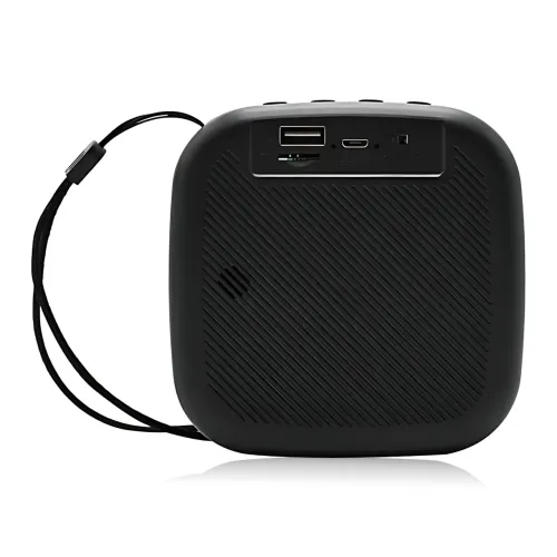 Караоке Bluetooth колонка SPS LX-01, 15 Вт, USB, FM, 1200 мАч, черный - фото 8