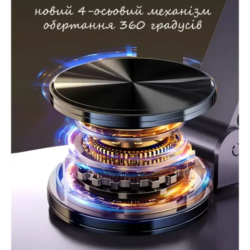Подставка для телефона и планшета AND1315, металлическая, складная, 360° поворот, универсальная, нескользящая, компактная - фото 7
