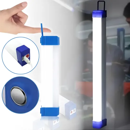 Светодиодная USB LED лампа-ночник на магните, 60 Вт, 3 режима, IP65, 32 см, белый