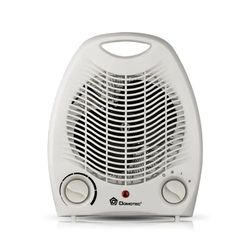 Тепловентилятор-дуйка Domotec MS-5901, 2000 Вт, 3 режима, защита от перегрева, терморегулятор, компактный обогреватель, белый - фото 2