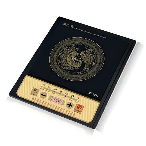 Электроплита индукционная Domotec MS-5833 портативная, 2000 Вт, сенсорное управление, 7 режимов, LED-дисплей, автоотключение - фото 2