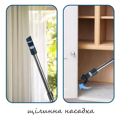 Пылесос Domotec MS-4404 контейнерный, 3000 Вт, циклонная система, HEPA-фильтр, сухая уборка, телескопическая труба, 3 л контейнер - фото 5