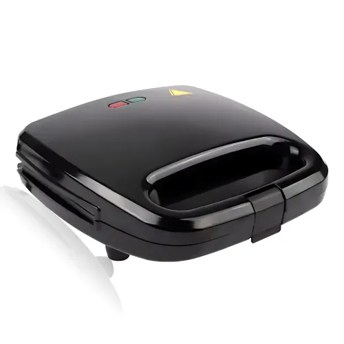 Сендвічниця Domotec MS-7777, бутербродниця 4 порції, 750 Вт, антипригарне покриття, чорний - фото 4