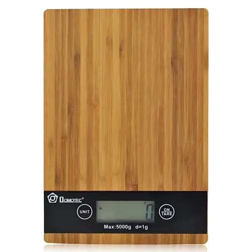 Кухонные электронные весы Domotec MS-A ACS KE-A до 5 кг, точность 0.1 г, LCD-дисплей, функция тарирования, автоотключение - фото 2