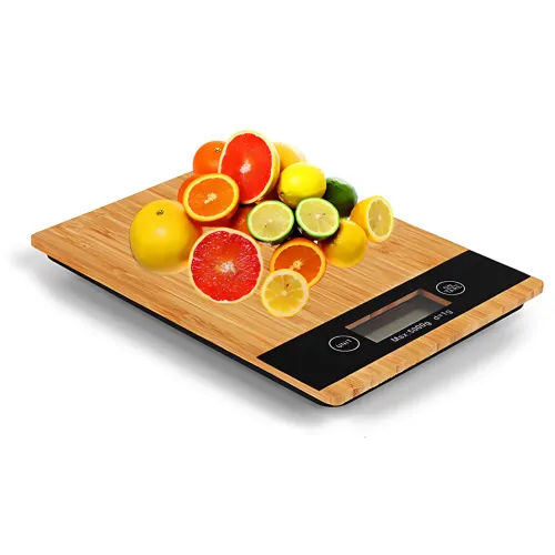 Кухонные электронные весы Domotec MS-A ACS KE-A до 5 кг, точность 0.1 г, LCD-дисплей, функция тарирования, автоотключение - фото 9