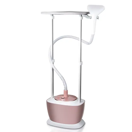 Вертикальный отпариватель Domotec MS-3042, 2000 Вт, 1.6 л, двойная стойка, автоотключение, нержавеющая сталь, насадки - фото 2