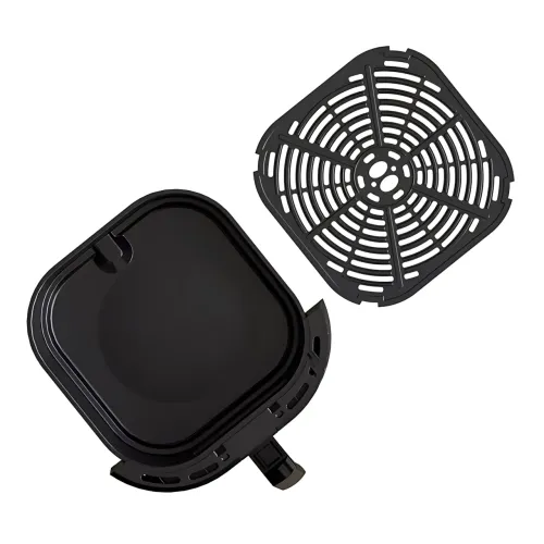 Аерогриль Domotec MS-3223 — 12 л, 3500 Вт, 15 програм, сенсорне керування, оглядове вікно з підсвіткою, антипригарна чаша - фото 4