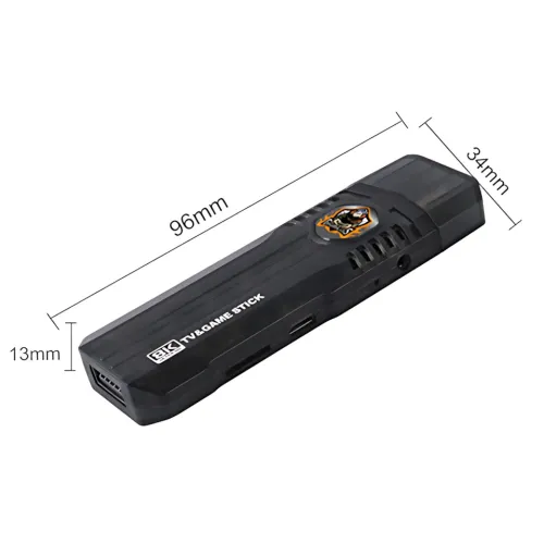 Портативная игровая консоль TV STICK 5G с Android 12, 4K HDR, 10000+ игр и 2 беспроводных джойстика - фото 8