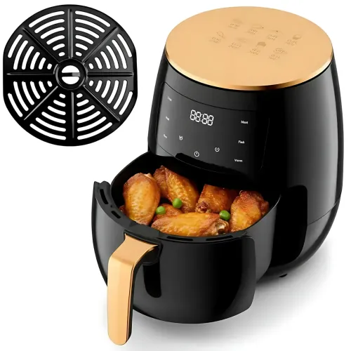 Аэрогриль Black S-18 6L AirFryer MA655,  2600 Вт, 6 л, сенсорное управление, 8 программ, антипригарное покрытие, аэрофритюрница - фото 5