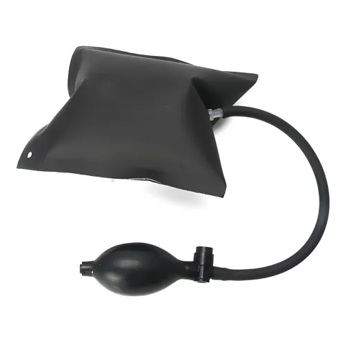 Надувной клин Air Pump Wedge MA659, монтажный подъемный мешок 16×16 см, до 100 кг, монтажный инструмент с грушей для накачивания - фото 2