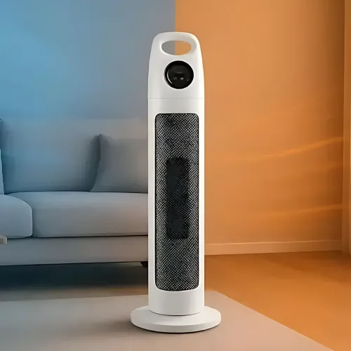 Напольный кулер-вентилятор Germatic Air Max 2в1 (BFX-768-1668), тепловентилятор зима-лето, 2000 Вт, с LED-дисплеем и пультом - фото 7