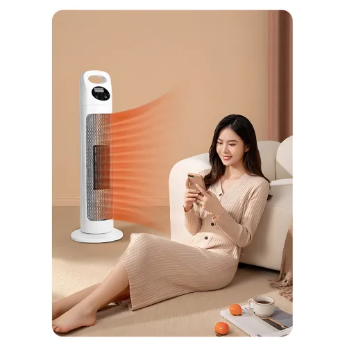 Напольный кулер-вентилятор Germatic Air Max 2в1 (BFX-768-1668), тепловентилятор зима-лето, 2000 Вт, с LED-дисплеем и пультом - фото 8