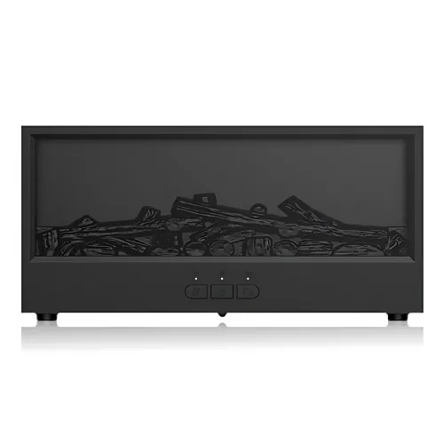Увлажнитель воздуха-аромадиффузор с эффектом камина MA795, RGB-подсветкой, имитацией пламени, пультом и USB-портом, объем 200 мл - фото 2